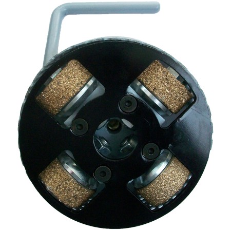 Χτυπητό αμμοβολής με 4 ράουλα